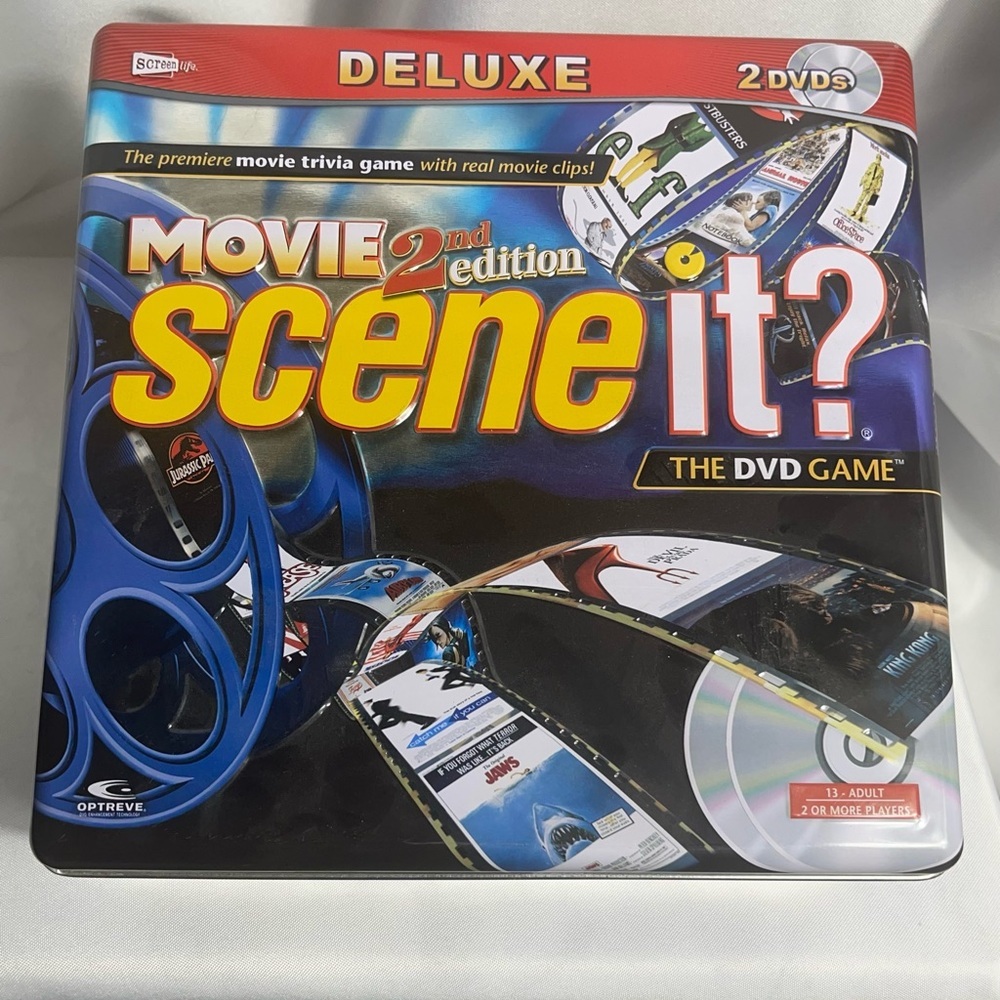 Scene It? Movie 2nd Edition DVD Game - Deluxe Edition Trvia Games 2007